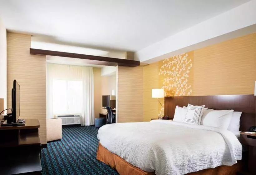 キングサイズベッドのスイートルーム, Fairfield Inn & Suites By Marriott Rochester Mayo Clinic Area/saint Marys