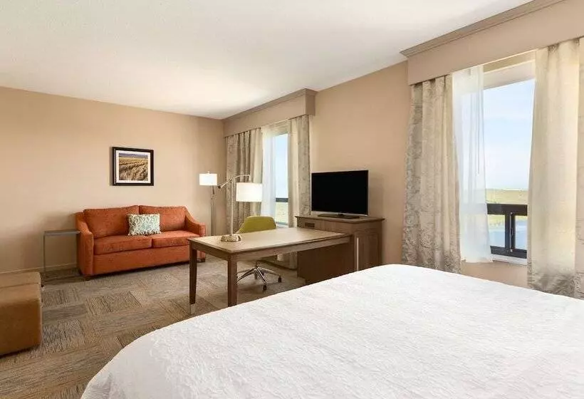 ダブルベッドのスタンダードスタジオ, Hampton Inn By Hilton Edmonton/sherwood Park