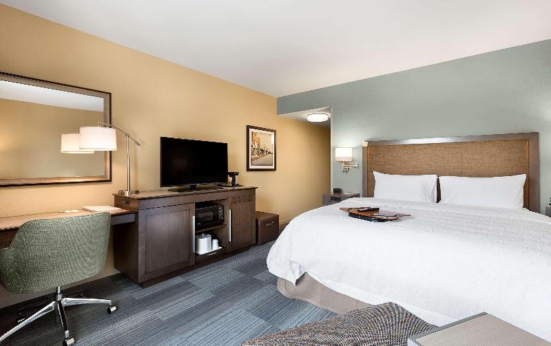 キングサイズベッドのスタンダードルーム, Hampton Inn & Suites Fort Mill