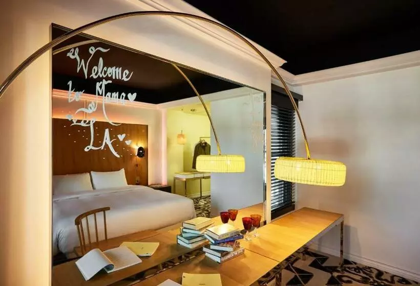 اتاق استاندارد با چشمانداز شهر, Mama Shelter La Hollywood
