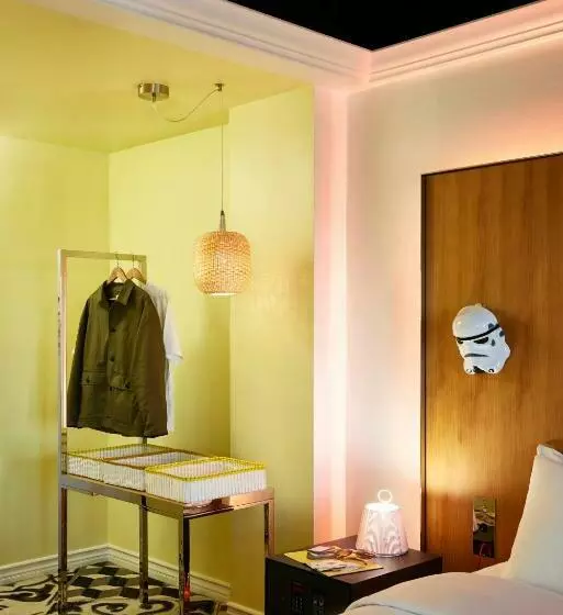 اتاق استاندارد با چشمانداز شهر, Mama Shelter La Hollywood