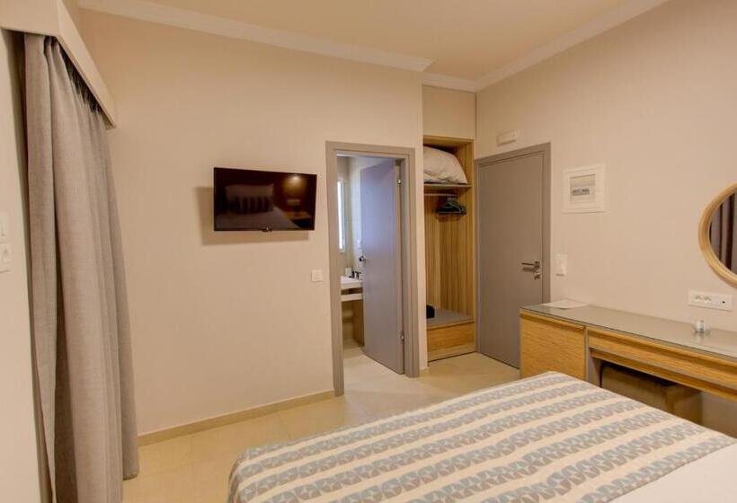 חדר סטנדרט צדדי נוף לים, Maria Beach