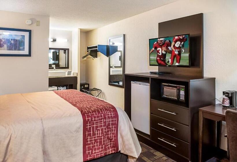 キングサイズベッドのデラックスルーム, Red Roof Inn Anderson, In
