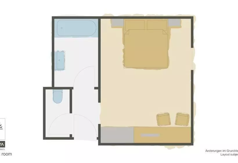 スタンダードルーム, Ferienhotel Pass Thurn