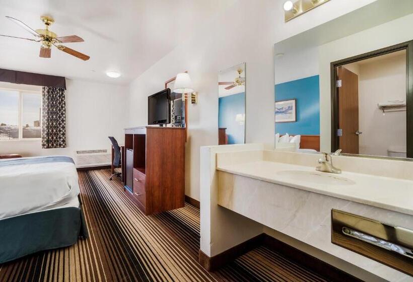 标准间带双人床, Americas Best Value Inn Green River