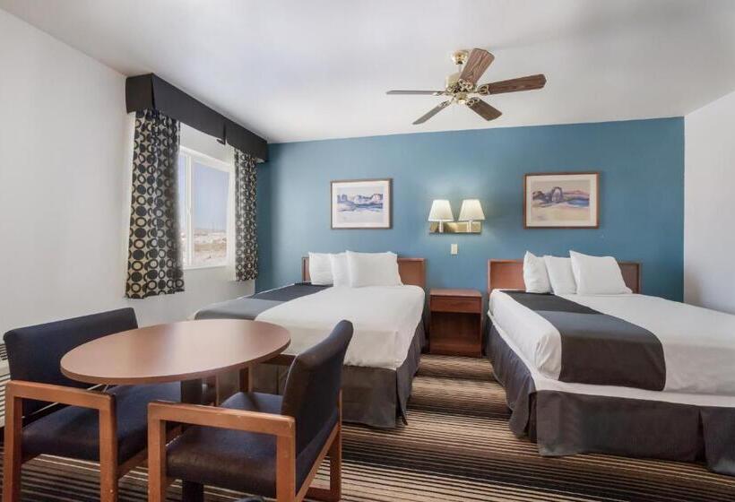 标准间带双人床, Americas Best Value Inn Green River