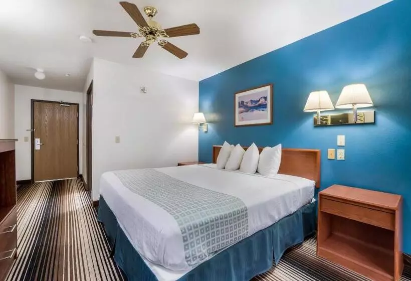 身障者適用キングサイズベッドルーム, Americas Best Value Inn Green River