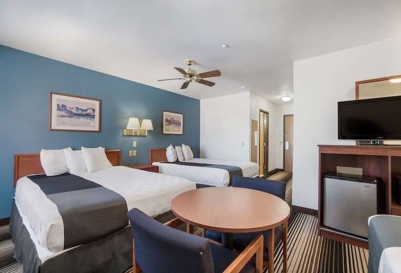 带特大床的豪华房间, Americas Best Value Inn Green River
