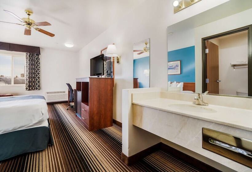 标准间带双人床, Americas Best Value Inn Green River