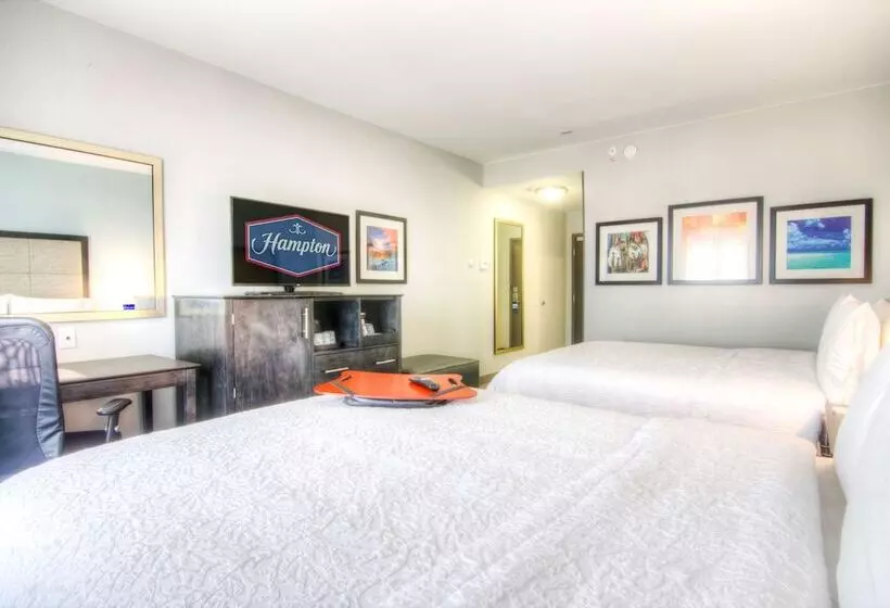 2ダブルベッドのスタンダードルーム, Hampton Inn Houston I10 East