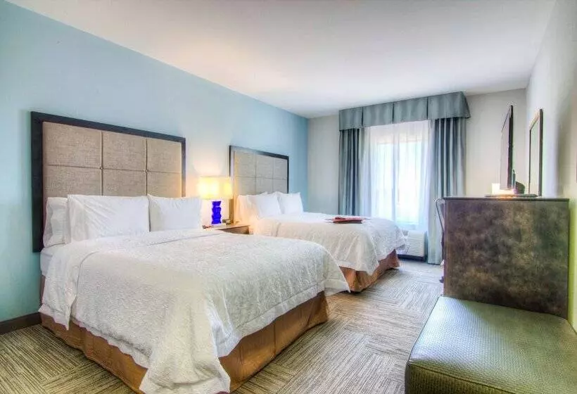 2ダブルベッドのスタンダードルーム, Hampton Inn Houston I10 East