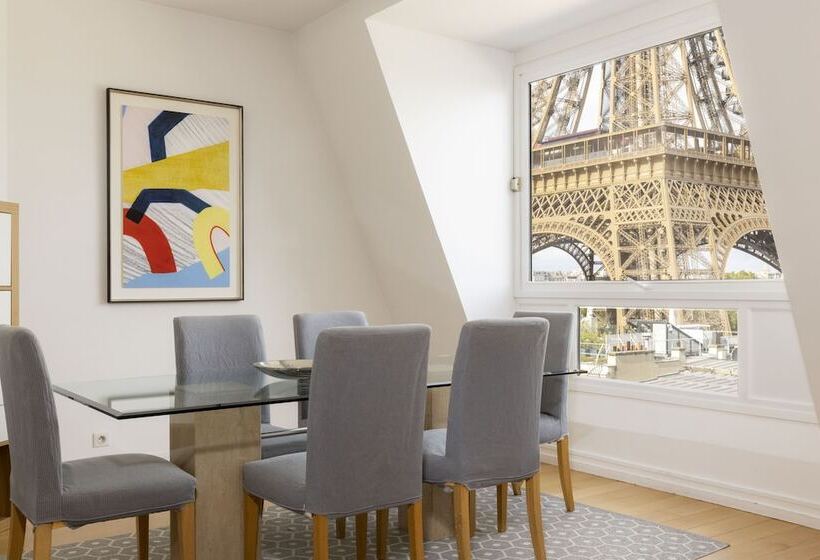 1ベッドルームペントハウスアパート, Résidence Charles Floquet