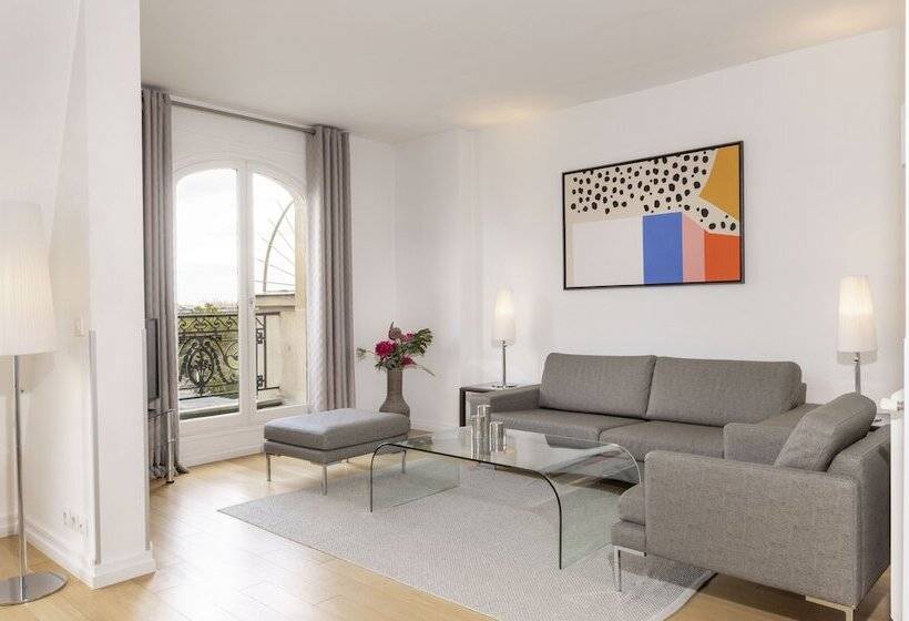 1ベッドルームペントハウスアパート, Résidence Charles Floquet