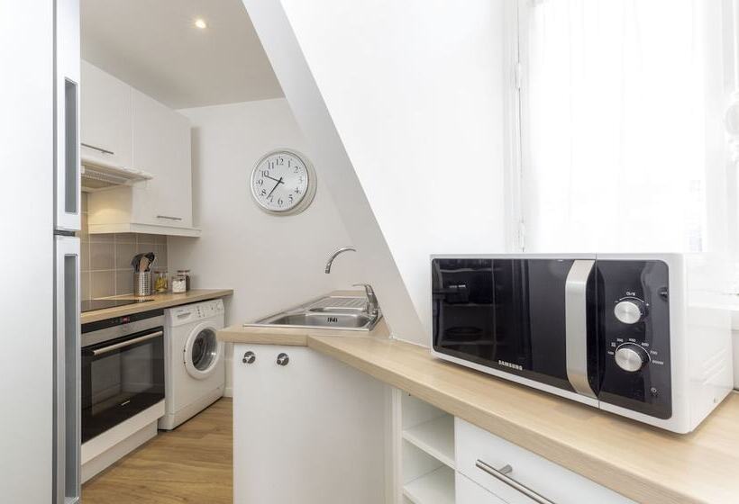 1ベッドルームペントハウスアパート, Résidence Charles Floquet