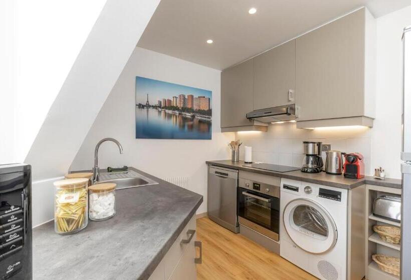 3ベッドルームデュプレックスアパート, Résidence Charles Floquet