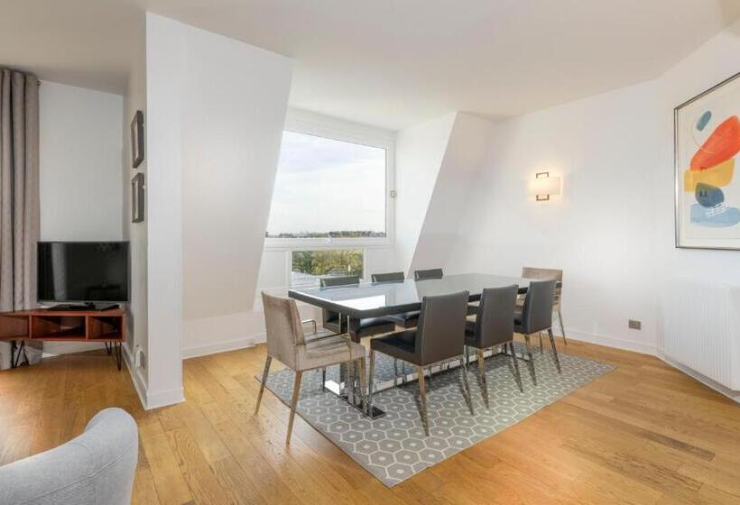 1ベッドルームペントハウスアパート, Résidence Charles Floquet