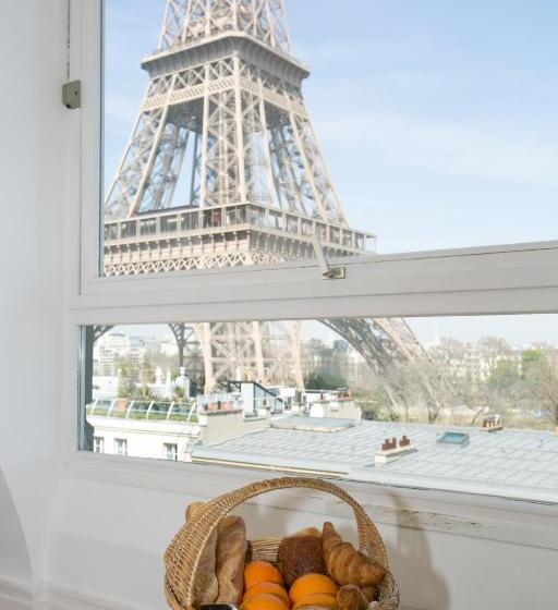 1ベッドルームペントハウスアパート, Résidence Charles Floquet