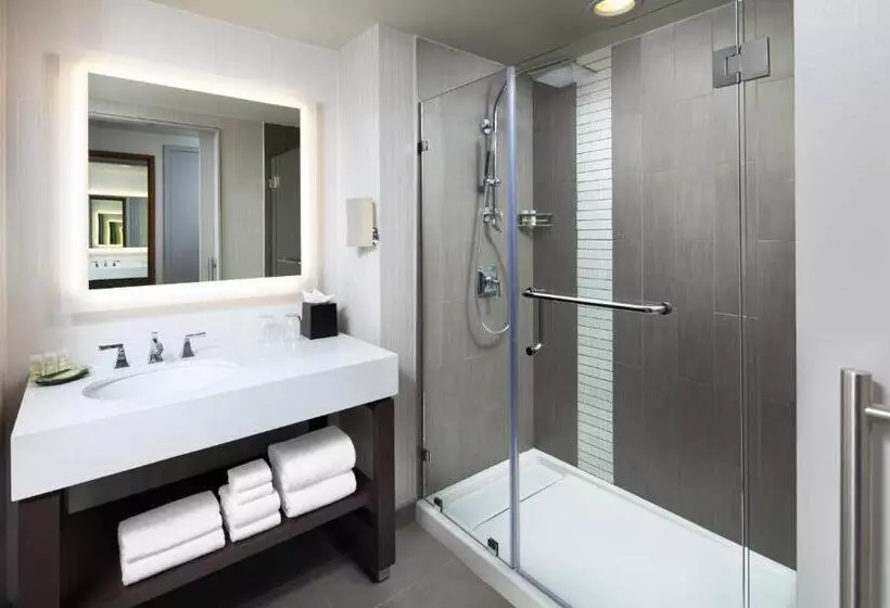 キングサイズベッドのデラックスルーム, The Westin Austin Downtown