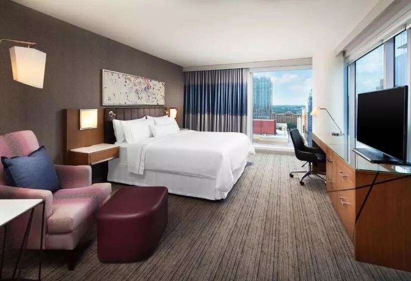 キングサイズベッドのスタンダードルーム, The Westin Austin Downtown