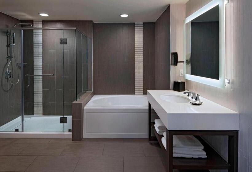 带大床的套房, The Westin Austin Downtown