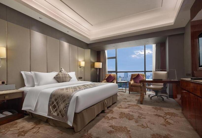 キングサイズベッドのエクゼクティブルーム, Worldhotel Grand Jiaxing Hunan