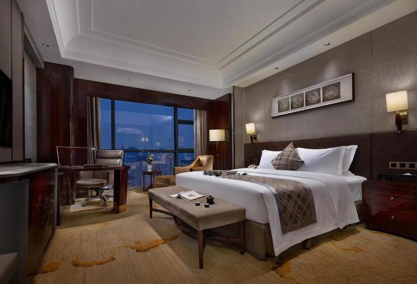 キングサイズベッドのエクゼクティブルーム, Worldhotel Grand Jiaxing Hunan