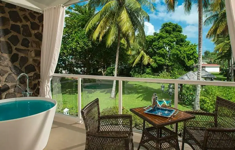 اتاق لوکس با بالکن, Sandals Halcyon Beach - All Inclusive Couples Only