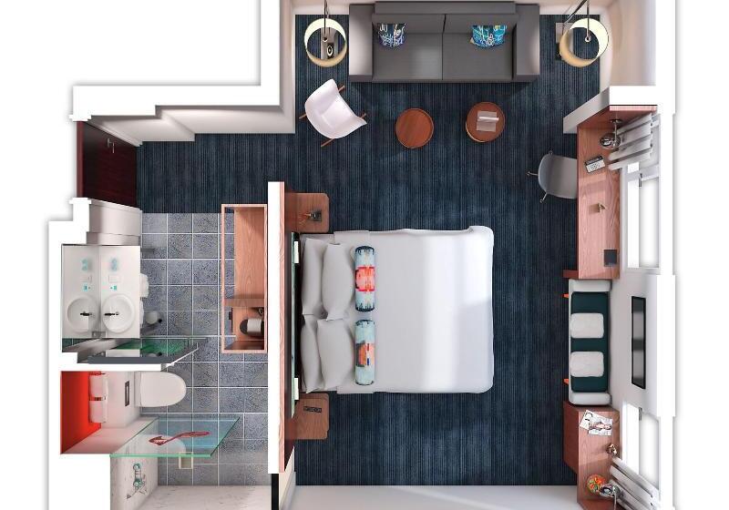 جناح سرير كينج, Aloft Stuttgart