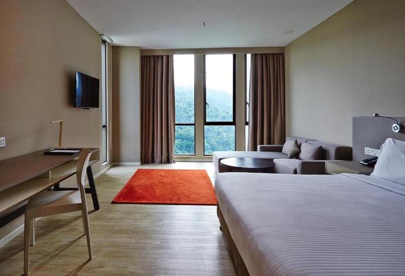 חדר דחוקס עם מיטת קינג, Qliq Damansara