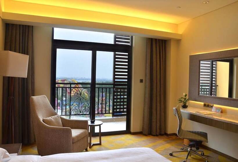 Deluxe Rum Trädgårdsutsikt, Wuhan Gleetour