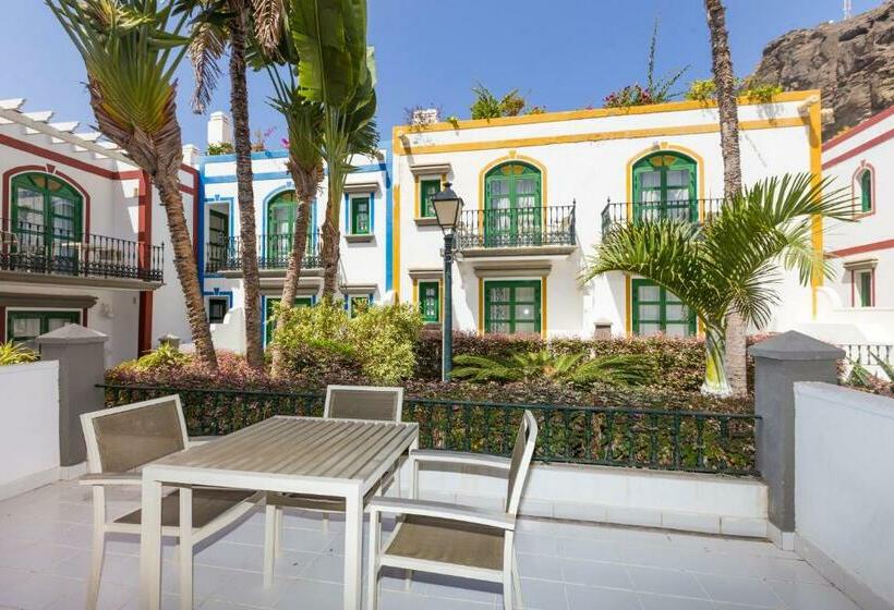 バルコニー付２ベッドルームアパートメント, Apartamentos LIVVO Puerto de Mogán