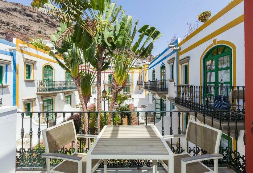 דירת שני חדרים עם מרפת, Apartamentos LIVVO Puerto de Mogán