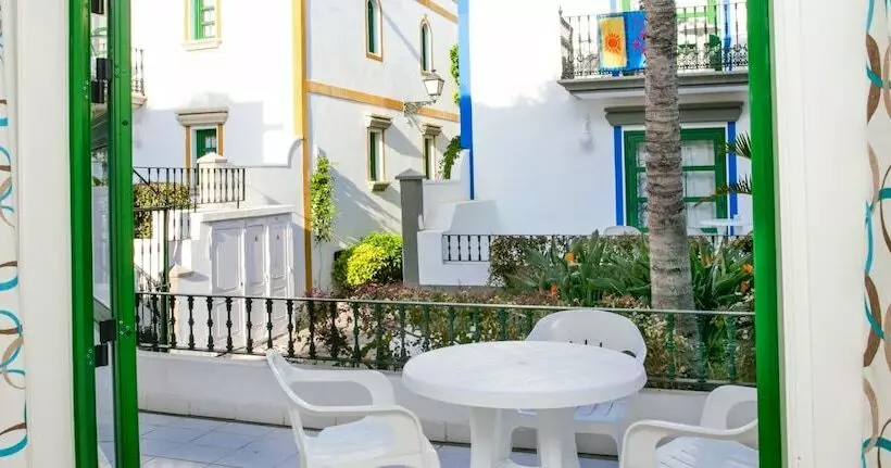 バルコニー付き１ベッドルームアパートメント, Apartamentos LIVVO Puerto de Mogán