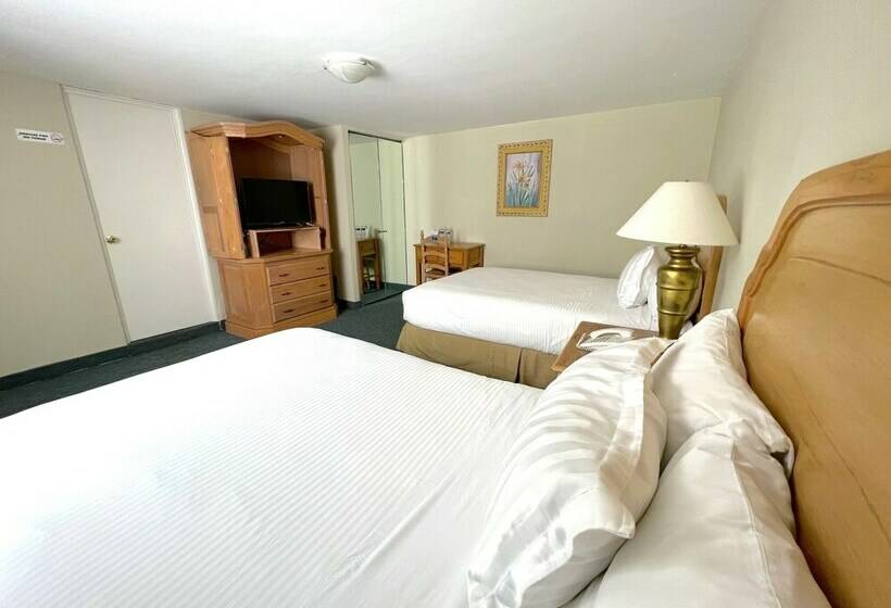 Номер Стандарт 2 Двуспальные Кровати, Biohotel Metepec