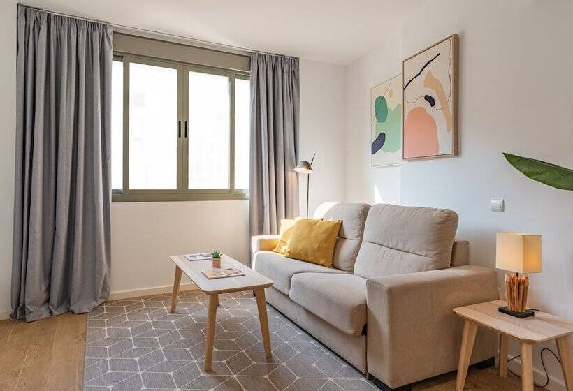 آپارتمان دوبلکس 1 خوابه, Feelathome Merced Apartments