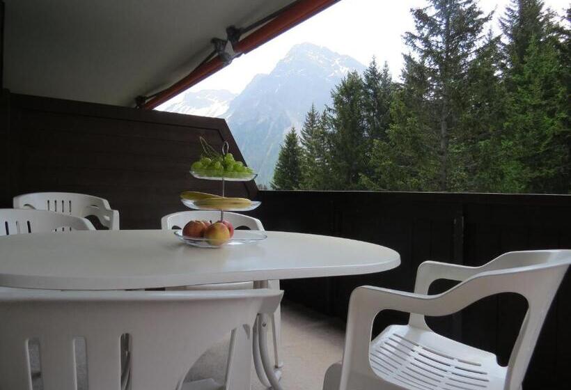 דירה בת חדר שינה 1 עם מרפסת, Hof Arosa