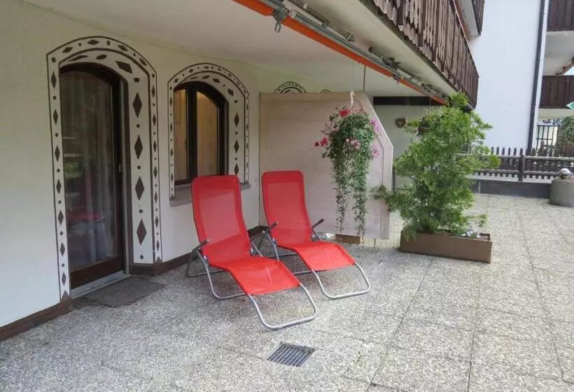 آپارتمان 1 خوابه با تراس, Hof Arosa