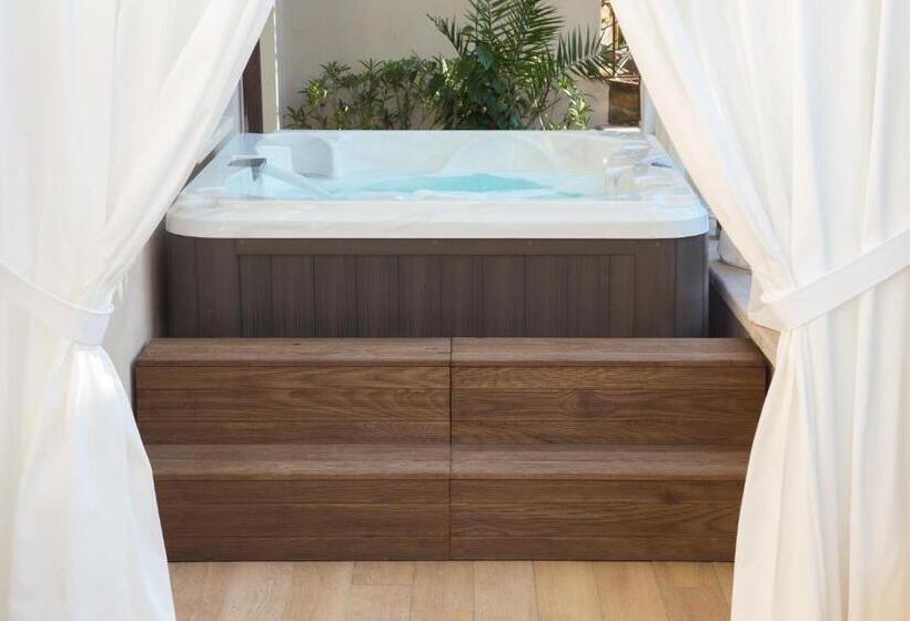 جناح مزود بجاكوزى, Di Sabatino Resort  Suite Apartments & Spa
