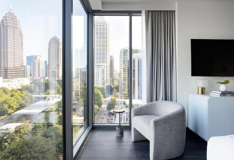 מיטת קינג בסוויטה, Kimpton Shane Atlanta, An Ihg