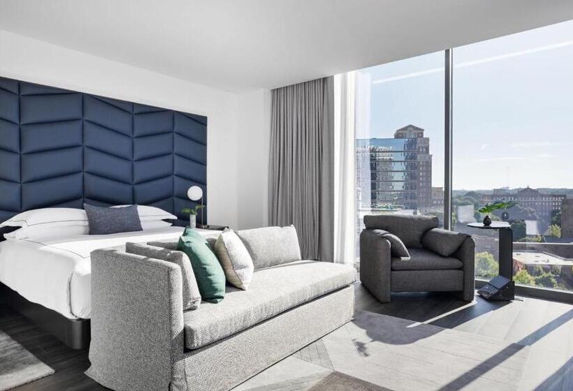 מיטת קינג בסוויטה, Kimpton Shane Atlanta, An Ihg