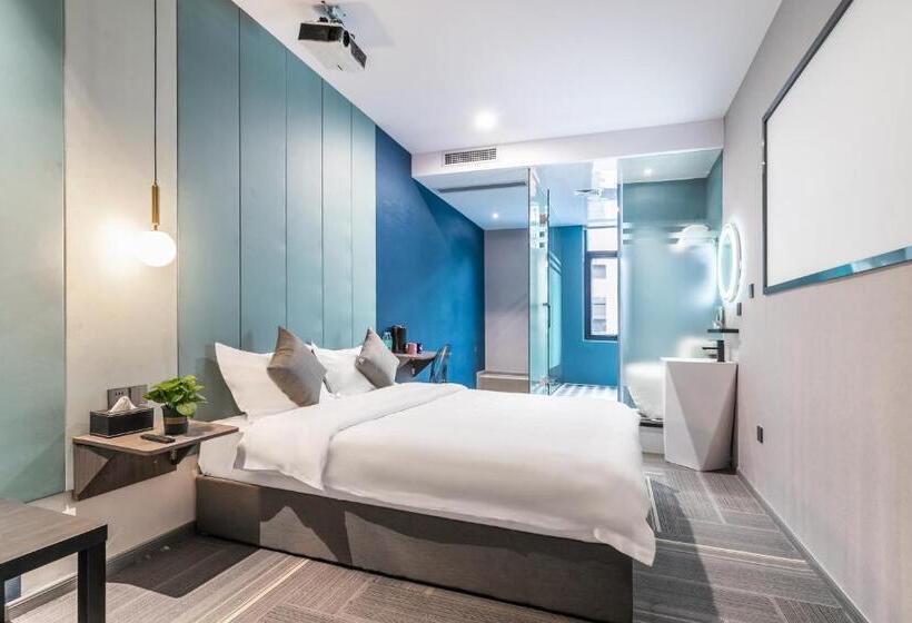 Quarto Estandar, Puzzle Hotel Guangzhou Fenghuang New Village Subway Station