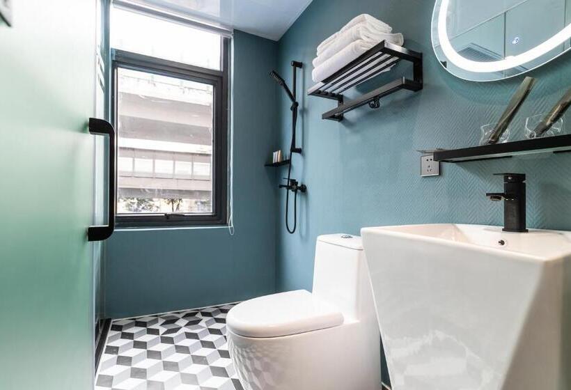 豪华房间, Puzzle Hotel Guangzhou Fenghuang New Village Subway Station