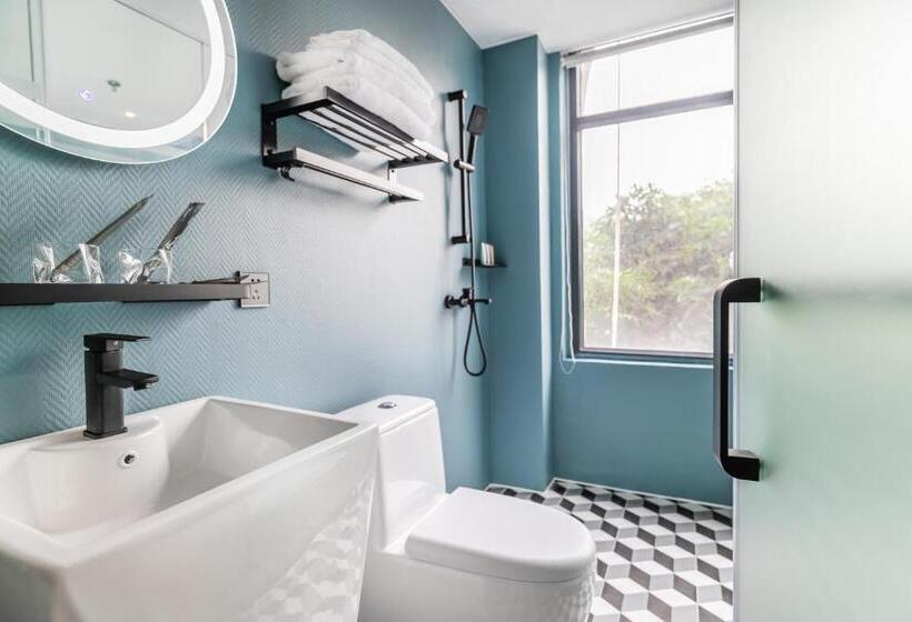 豪华房间, Puzzle Hotel Guangzhou Fenghuang New Village Subway Station