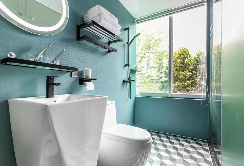 豪华房间, Puzzle Hotel Guangzhou Fenghuang New Village Subway Station