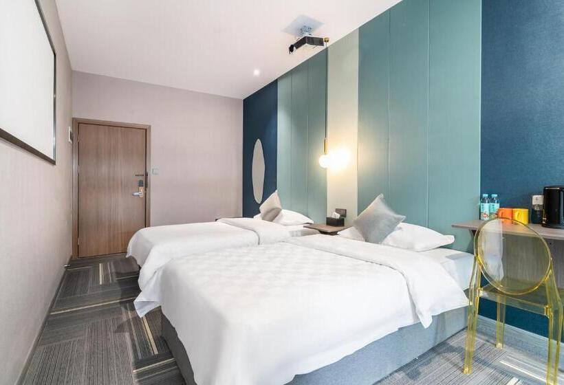 豪华房间, Puzzle Hotel Guangzhou Fenghuang New Village Subway Station