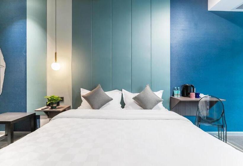 Quarto Estandar, Puzzle Hotel Guangzhou Fenghuang New Village Subway Station
