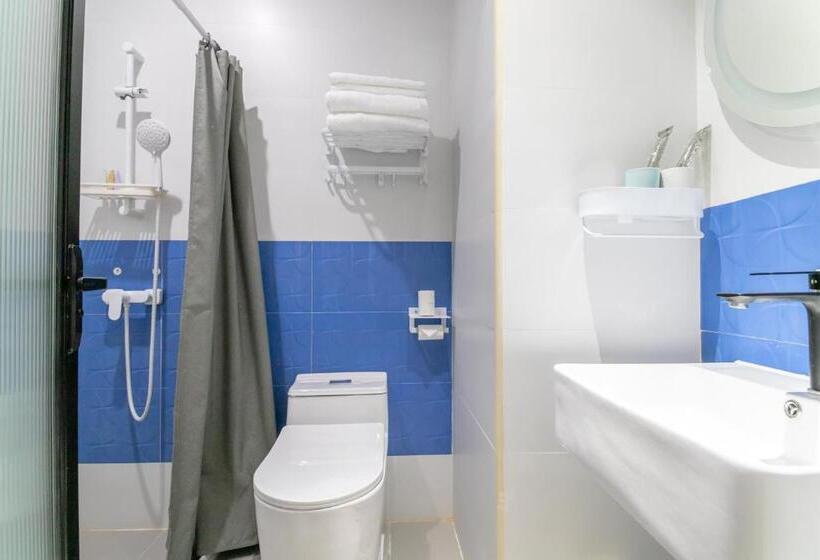 标准间, Puzzle Hotel Guangzhou Fenghuang New Village Subway Station