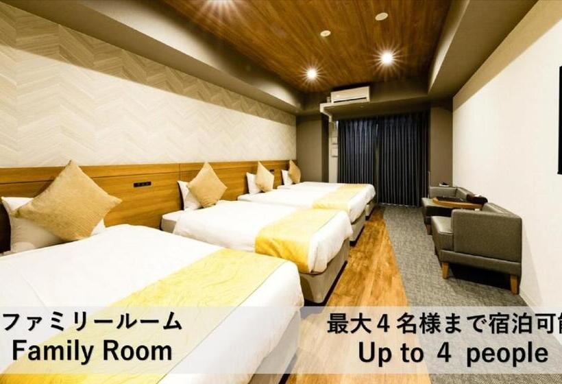 디럭스 4인 룸, Takuto Hotel Osaka Shinsaibashi