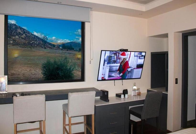 1침실 펜트하우스 아파트, Boutique Valle De Guadalupe & Spa