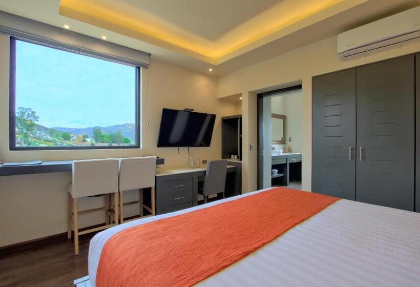 1침실 펜트하우스 아파트, Boutique Valle De Guadalupe & Spa